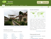 Tablet Screenshot of giardini-mondo.it